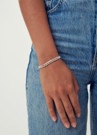 Panzerarmband 925 Silber 