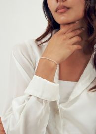 Armband 925 Silber oval feingliedrig