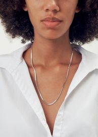 Halskette 925 Silber Schlangenkette