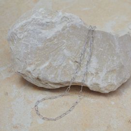 Gliederkette 925 Silber rechteckig