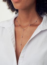 Halskette 925 Silber mit Kugeln