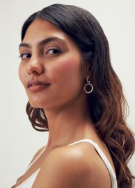 Ohrstecker Kreise 925 Silber