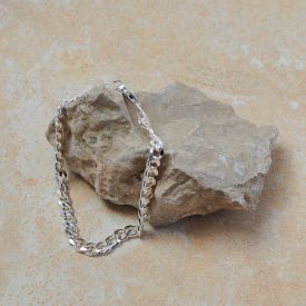 Panzerarmband 925 Silber 