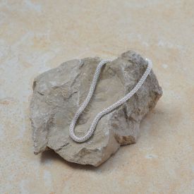 Rundpanzerarmband 925 Silber fein