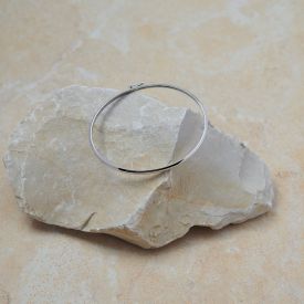 Armreif vergoldet rund glänzend