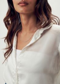 Schmuckset 925 Silber und vergoldet filigrane Gliederketten